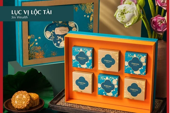 Thiết kế ấn tượng trong BST bánh Trung thu Fortuna