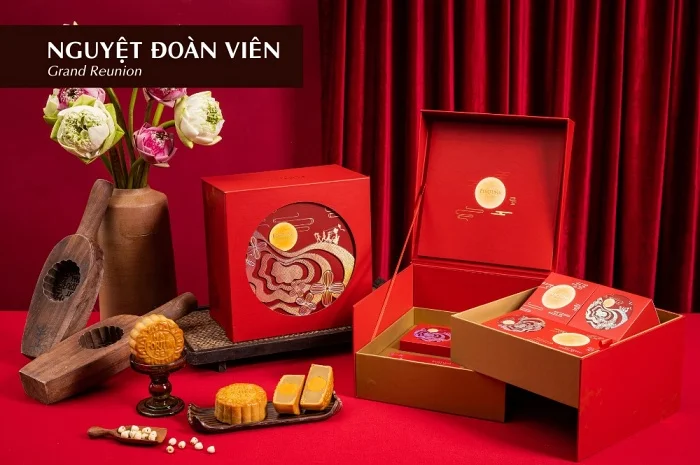 Thiết kế ấn tượng trong BST bánh Trung thu Fortuna