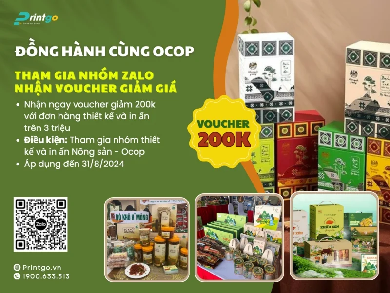 Chương trình ưu đãi đặc biệt mừng thành viên mới của Cộng đồng OCOP