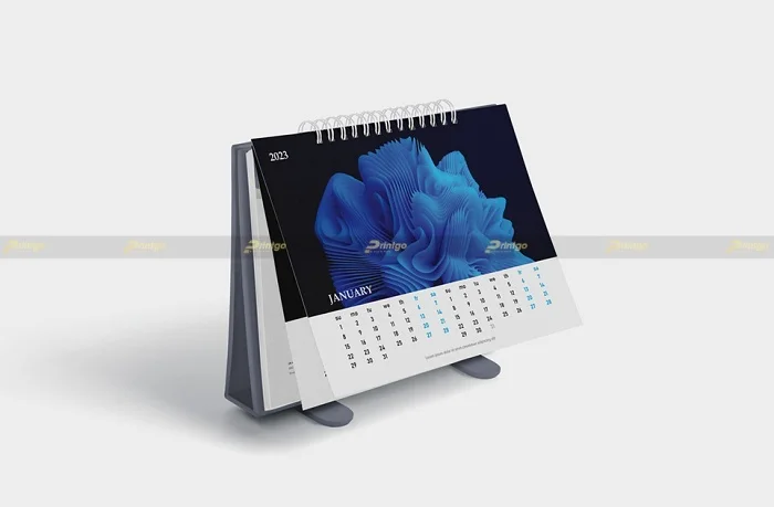 Ứng dụng của bộ số lịch 2025 vector lên các sản phẩm