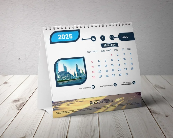 Tặng miễn phí File vector bộ số lịch 2025 âm dương mới nhất