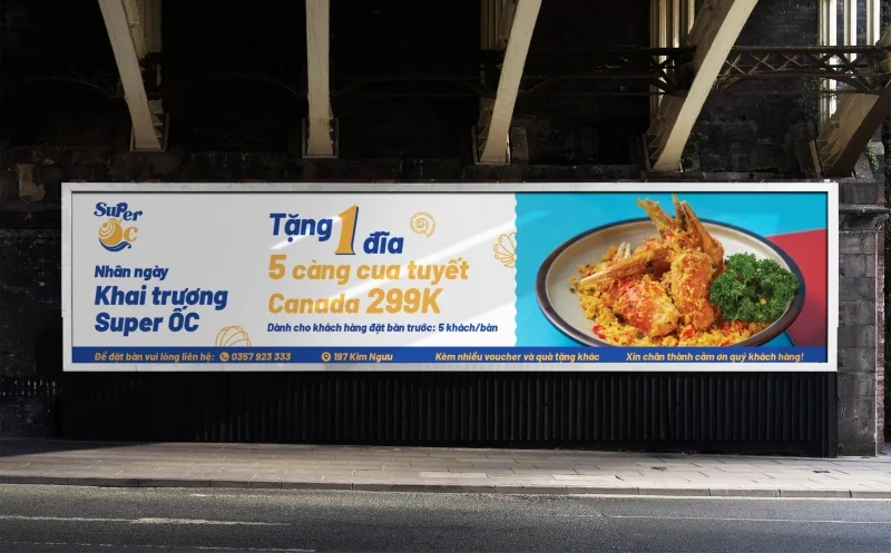 [BRANDING] Ra mắt thương hiệu Super Ốc với bộ nhận diện khẳng định chất lượng