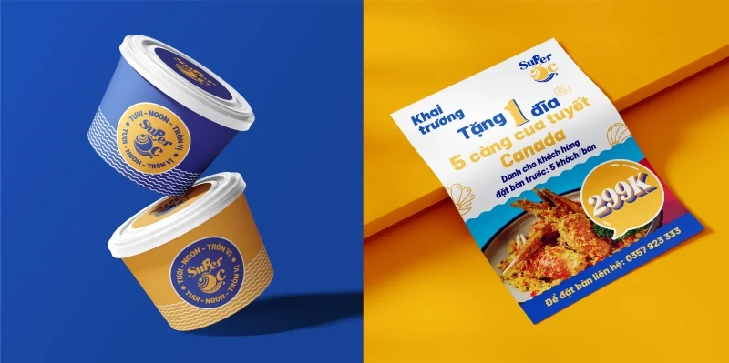 [BRANDING] Ra mắt thương hiệu Super Ốc với bộ nhận diện khẳng định chất lượng