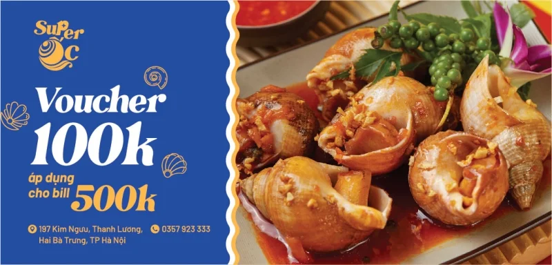 [BRANDING] Ra mắt thương hiệu Super Ốc với bộ nhận diện khẳng định chất lượng