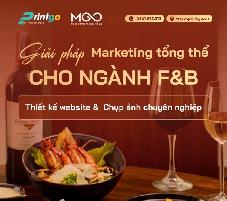 Ưu đãi đặc biệt dành cho khách hàng Printgo khi thiết kế website và chụp ảnh sản phẩm tại MGO