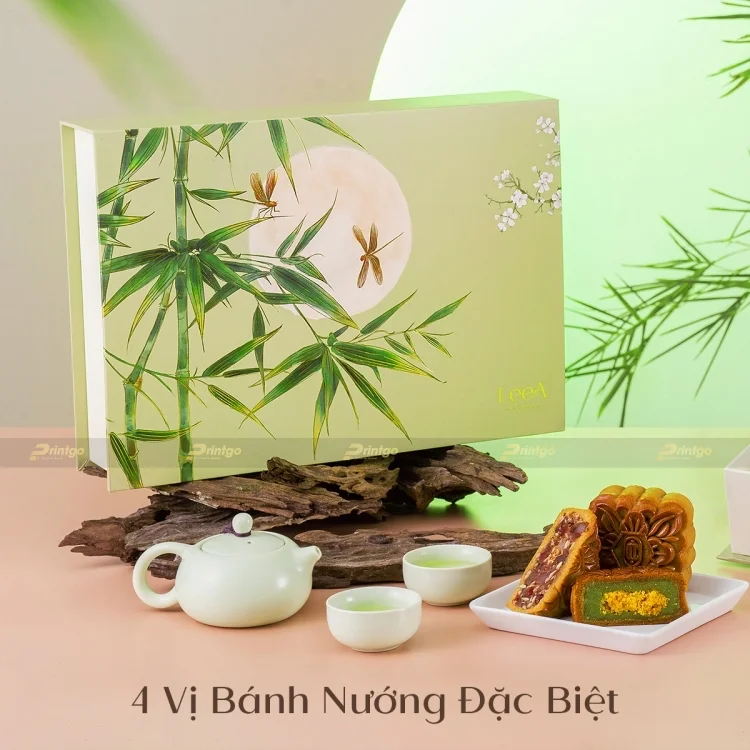LeeA.Cake và Printgo: Đồng hành tạo nên những hộp bánh ấn tượng qua những mùa trăng