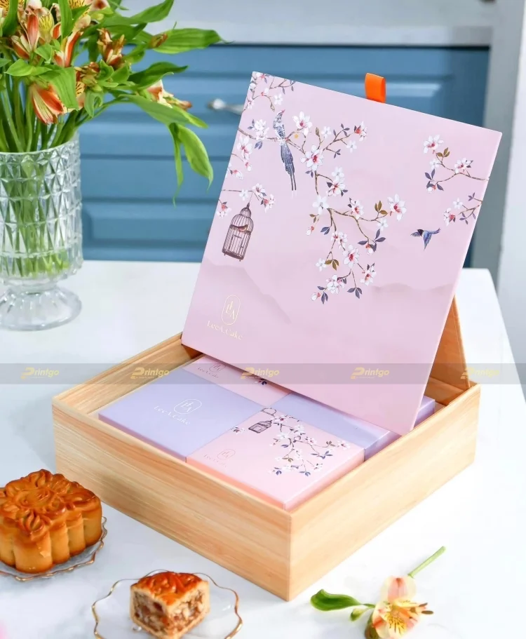 LeeA.Cake và Printgo: Đồng hành tạo nên những hộp bánh ấn tượng qua những mùa trăng