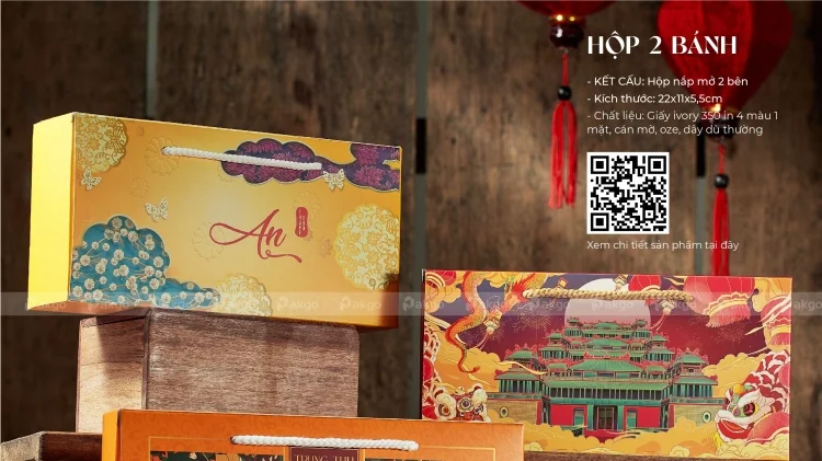 Nhận ngay ưu đãi khủng khi mua vỏ hộp trung thu bán sẵn tại Pakgo