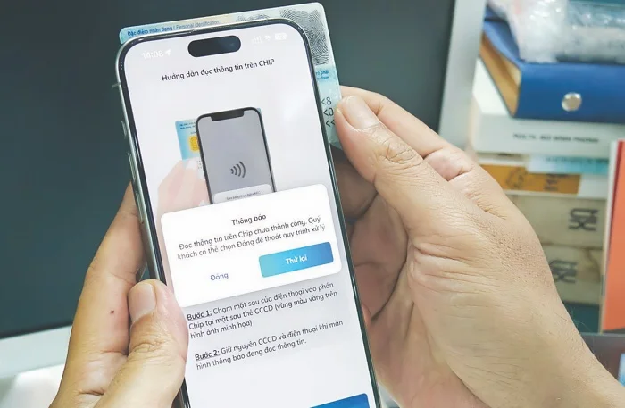 Vì sao bạn không thể cập nhật sinh trắc học trên ứng dụng ngân hàng?