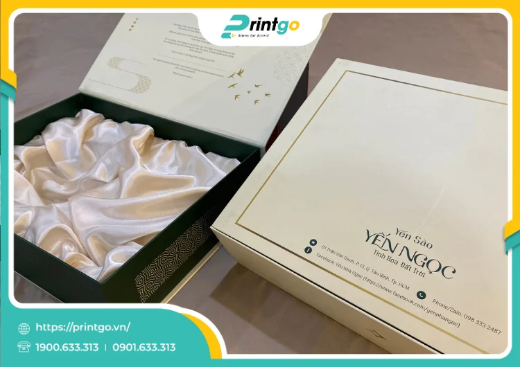 Yến Ngọc và Printgo: In ấn bao bì đựng yến sào, chiến lược nâng cao doanh thu