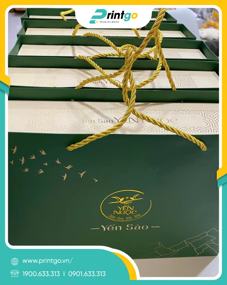 Yến Ngọc và Printgo: In ấn bao bì đựng yến sào, chiến lược nâng cao doanh thu