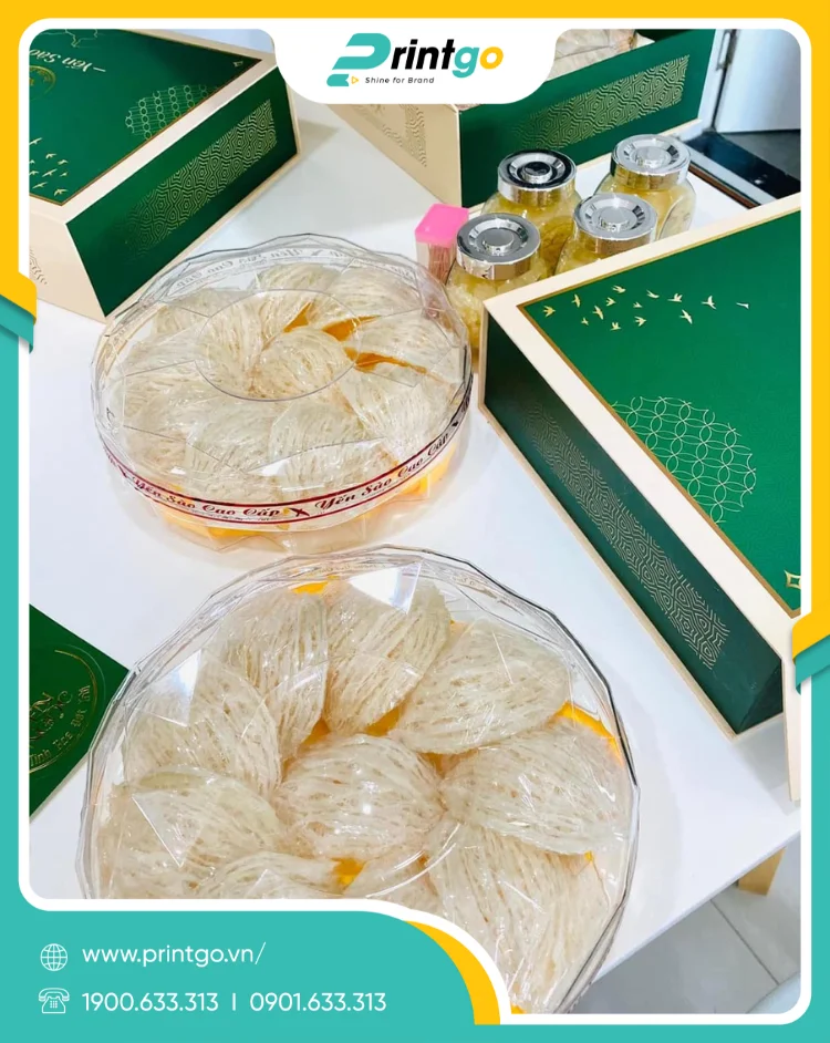 Yến Ngọc và Printgo: In ấn bao bì đựng yến sào, chiến lược nâng cao doanh thu
