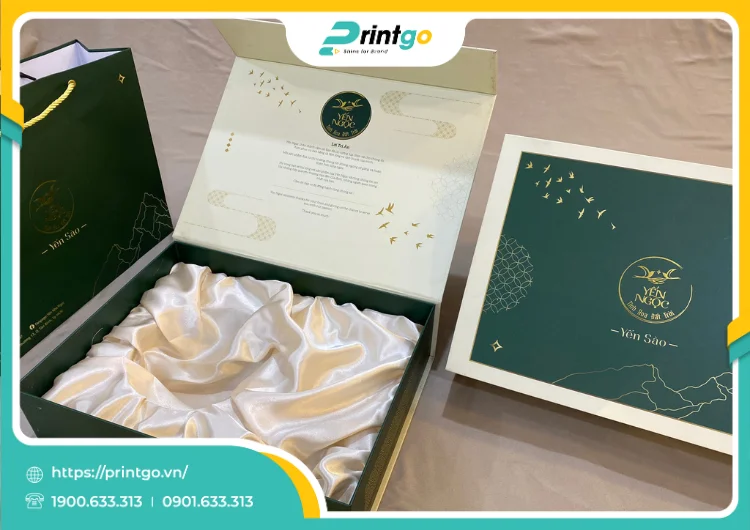 Yến Ngọc và Printgo: In ấn bao bì đựng yến sào, chiến lược nâng cao doanh thu