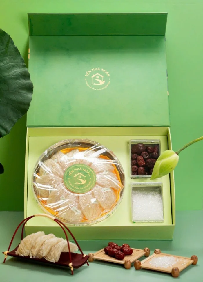Dự án thiết kế và in ấn bao bì Yến Nhà Ngân 