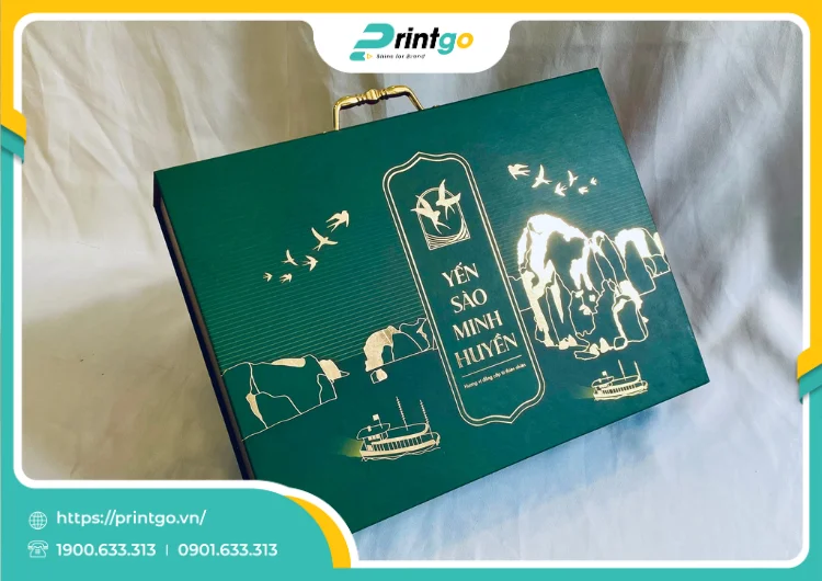 Yến Sào Minh Huyền và Printgo: Sản xuất hộp đựng yến sào, đẳng cấp món quà từ thiện nhiên