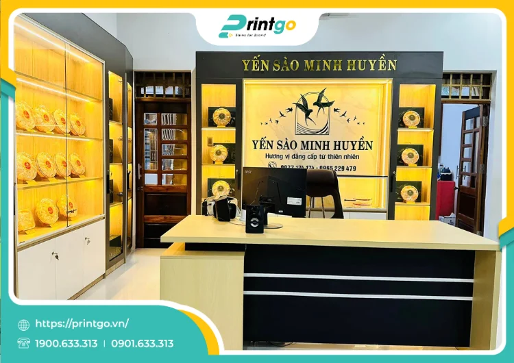 Yến Sào Minh Huyền và Printgo: Sản xuất hộp đựng yến sào, đẳng cấp món quà từ thiện nhiên