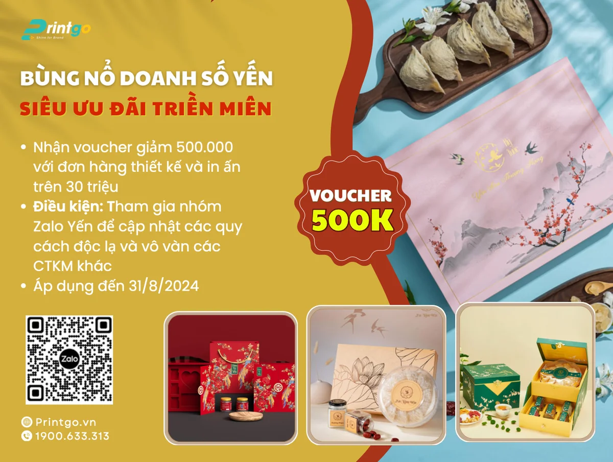 Chương trình khuyến mãi dành riêng cho khách hàng kinh doanh yến sào
