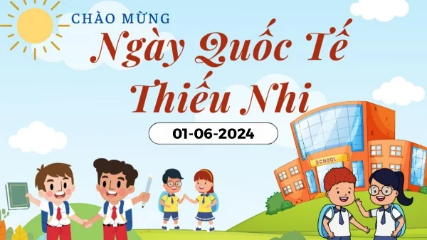 Tổng hợp mẫu hình ảnh Backdrop Quốc tế Thiếu Nhi 1/6 đẹp
