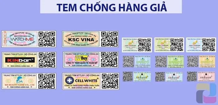 Download miễn phí trọn bộ file vector tem chống hàng giả mới nhất hiện nay