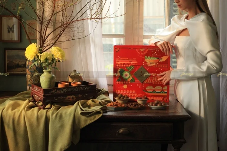 GUU Gourmet và Printgo: Tái hợp tác trong dự án hộp quà Tết "Nếp Tết Hương Quê"
