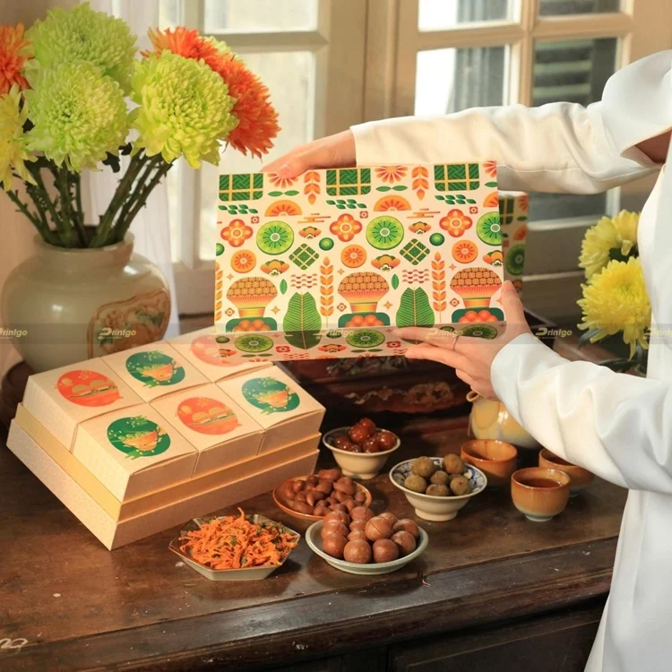GUU Gourmet và Printgo: Tái hợp tác trong dự án hộp quà Tết "Nếp Tết Hương Quê"