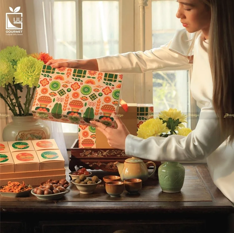 GUU Gourmet và Printgo: Tái hợp tác trong dự án hộp quà Tết "Nếp Tết Hương Quê"