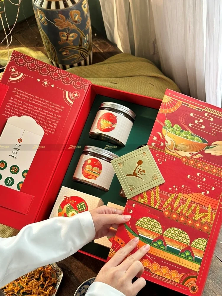 GUU Gourmet và Printgo: Tái hợp tác trong dự án hộp quà Tết "Nếp Tết Hương Quê"