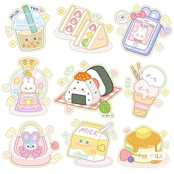 những hình ảnh đồ ăn siêu cute