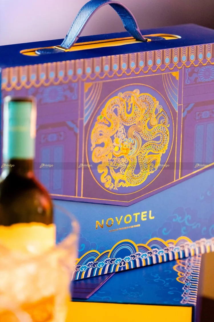 Khách sạn Novotel Đà Nẵng ra mắt BST hộp bánh trung thu 2024 “Lam Long Nguyệt Đô" do Printgo sản xuất