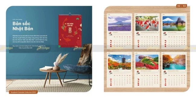 Bộ sưu tập lịch tết Song Hành 2025 chất lượng vượt trội, giá tận xưởng