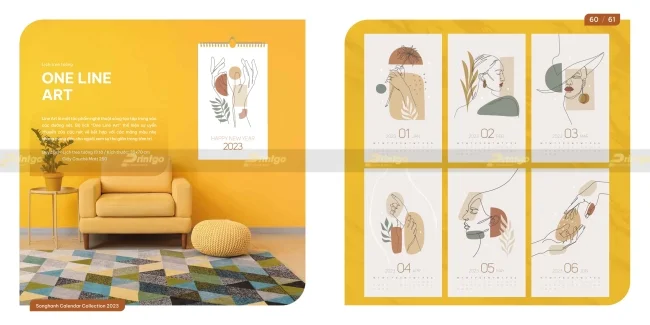 Bộ sưu tập lịch tết Song Hành 2025 chất lượng vượt trội, giá tận xưởng