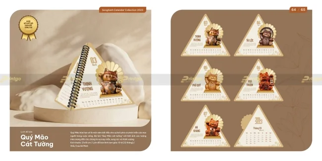 Bộ sưu tập lịch tết Song Hành 2025 chất lượng vượt trội, giá tận xưởng