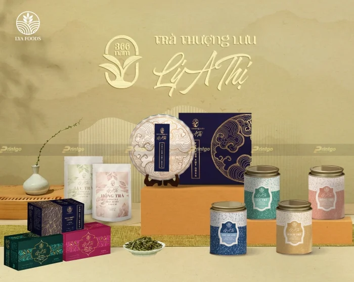 LYA Foods và Printgo: Cho ra mắt hộp đựng Trà Thượng Lưu Lý A Thị, món quà trọn vẹn và tinh túy của thiên nhiên