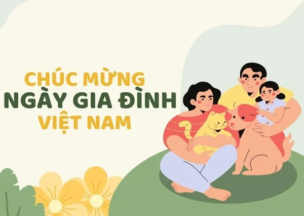   Top 20+ mẫu thiệp chúc mừng ngày Gia đình Việt Nam đẹp