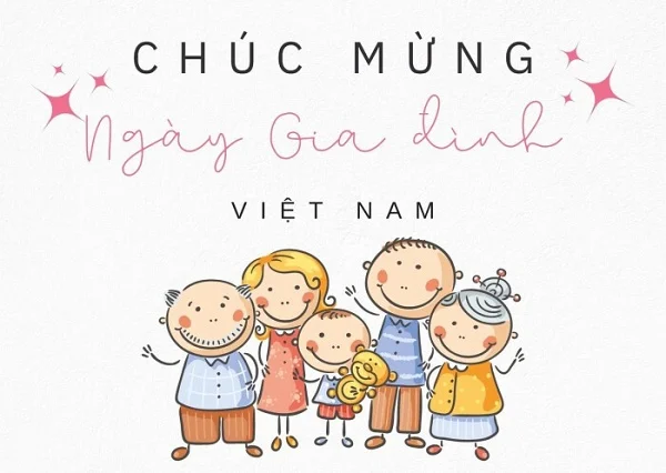   Top 20+ mẫu thiệp chúc mừng ngày Gia đình Việt Nam đẹp