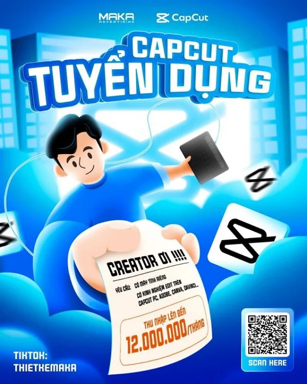 Tổng hợp các mẫu poster tuyển dụng đẹp, đẳng cấp, chuyên nghiệp nhất hiện nay