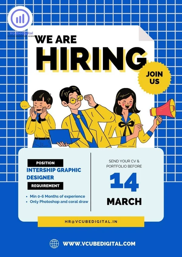 Tổng hợp các mẫu poster tuyển dụng đẹp, đẳng cấp, chuyên nghiệp nhất hiện nay