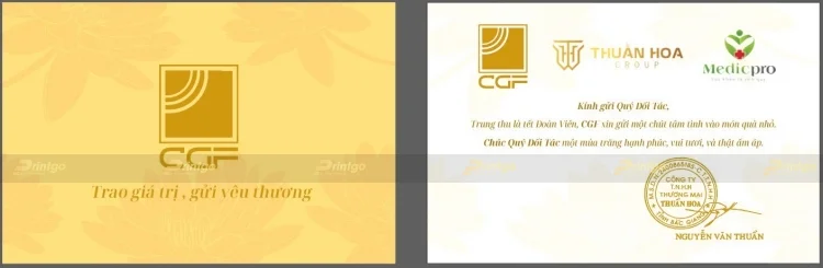 Printgo đồng hành cùng Thuần Hoa Group tạo nên những món quà mùa Đoàn viên