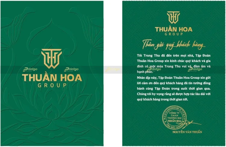Printgo đồng hành cùng Thuần Hoa Group tạo nên những món quà mùa Đoàn viên