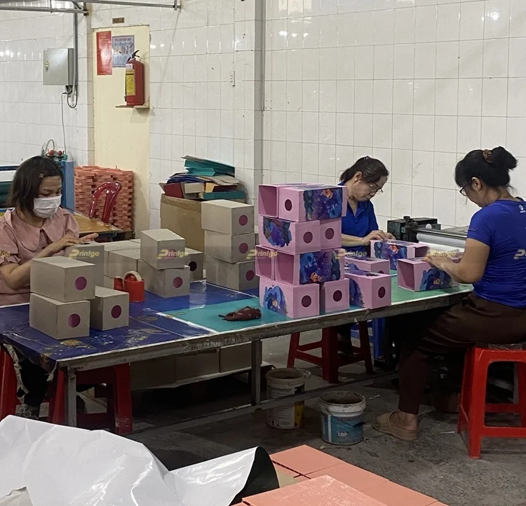 Printgo trình làng bộ hộp bánh trung thu Lăn Box Bakery trọn vị yêu thương