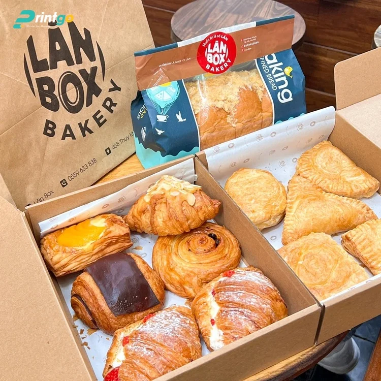 Printgo trình làng bộ hộp bánh trung thu Lăn Box Bakery trọn vị yêu thương