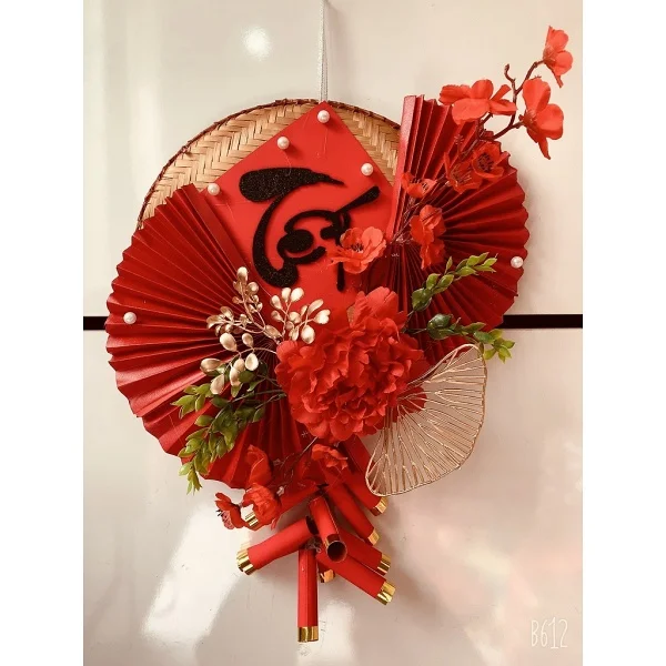 Mẫu quạt trang trí Tết đẹp