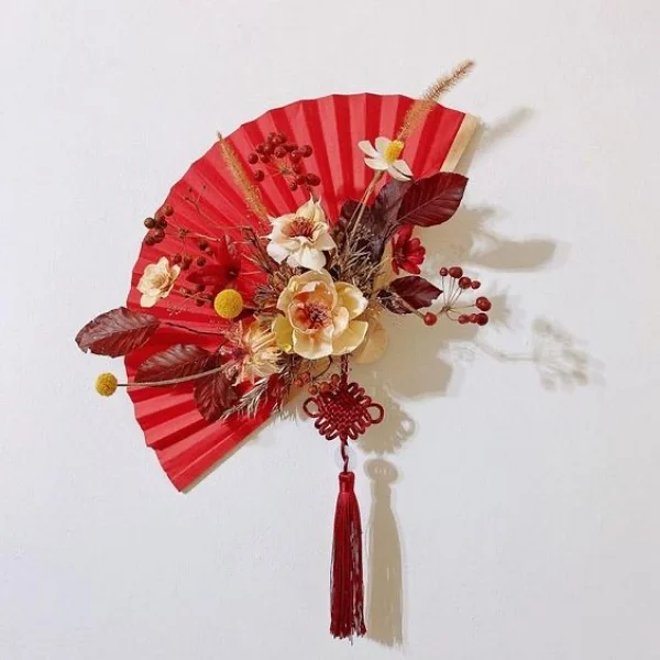 Mẫu quạt trang trí Tết đẹp