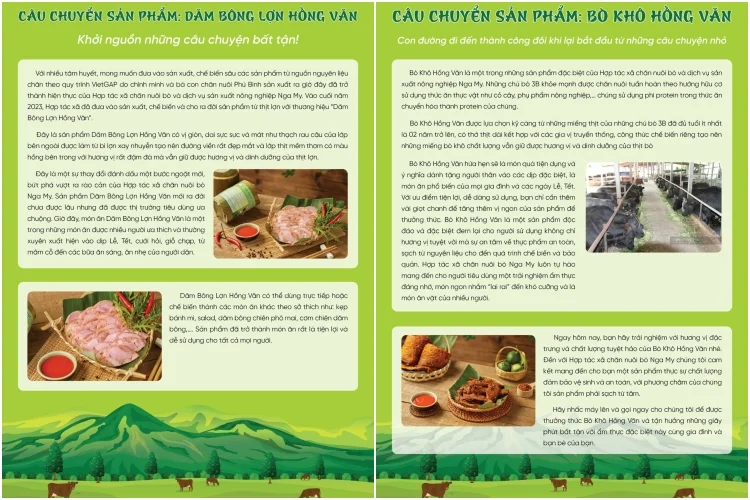 Sản phẩm nông nghiệp của HTX Nga My được marketing chuyên nghiệp cùng Printgo, Mgo