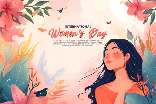 Những mẫu background 8/3 vector đẹp, sáng tạo nhất