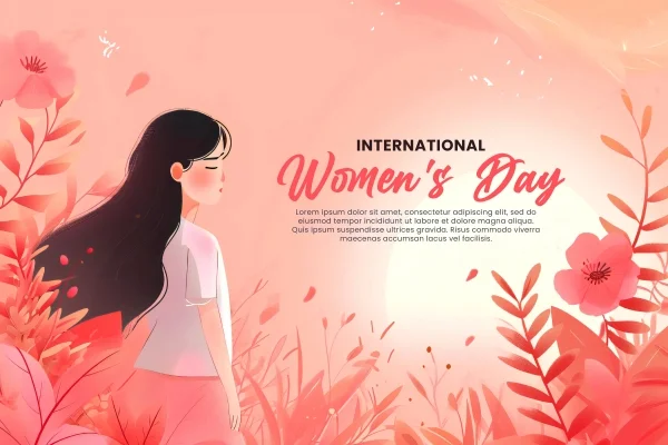Những mẫu background 8/3 vector đẹp, sáng tạo nhất