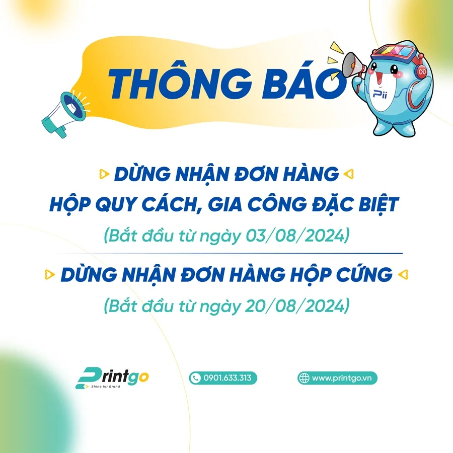 Thông báo thời gian dừng nhận đơn hàng hộp cứng trung thu 2024