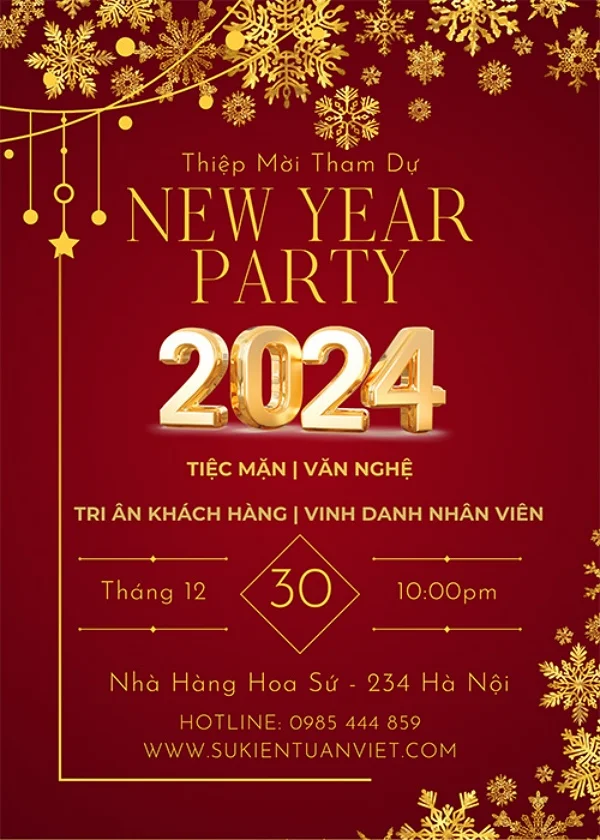 Tổng hợp các mẫu thư mời tất niên hay, ý nghĩa và ấn tượng nhất