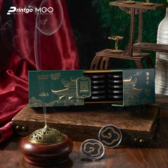 Câu chuyện bao bì thương hiệu trầm hương cao cấp Lâm Hoàng Kỳ do Printgo và Mgo thực hiện