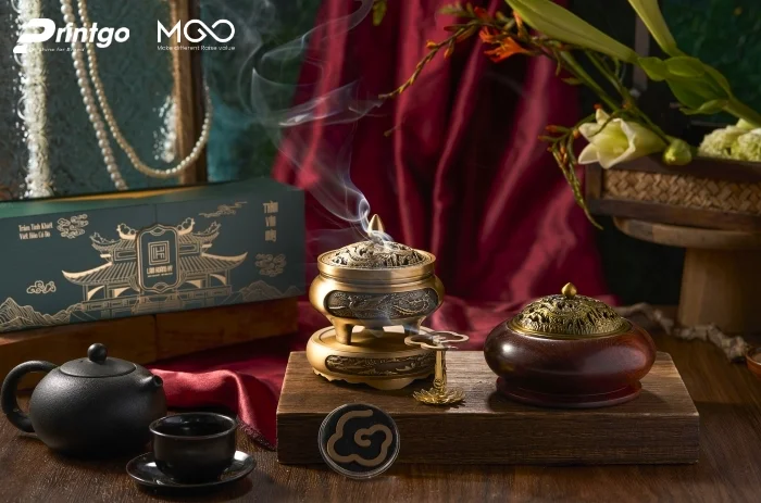 Câu chuyện bao bì thương hiệu trầm hương cao cấp Lâm Hoàng Kỳ do Printgo và Mgo thực hiện